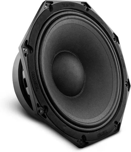DS18 10OCT500-8 PRO - Altavoz octágono de rango medio de 10 pulgadas, 1000 vatios máx. 500 vatios RMS 8 ohmios, audio de calidad premium para