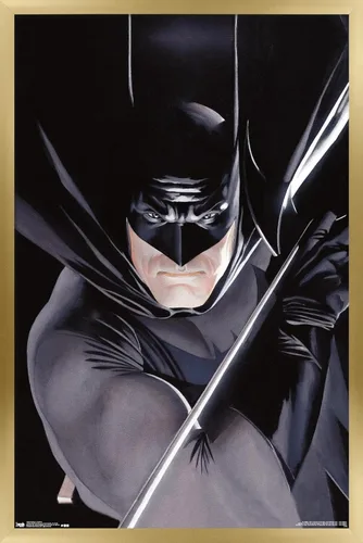 Miniatura 17 de Trends International DC Comics Batman - Póster de pared de retrato, 14.725 x 22.375 pulgadas, versión enmarcada en negro Versión con marco negro