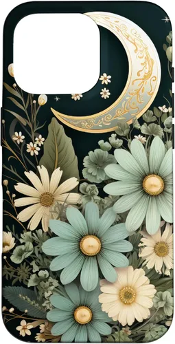 Miniatura 19 de Funda botánica de flores silvestres para iPhone 13 verde salvia