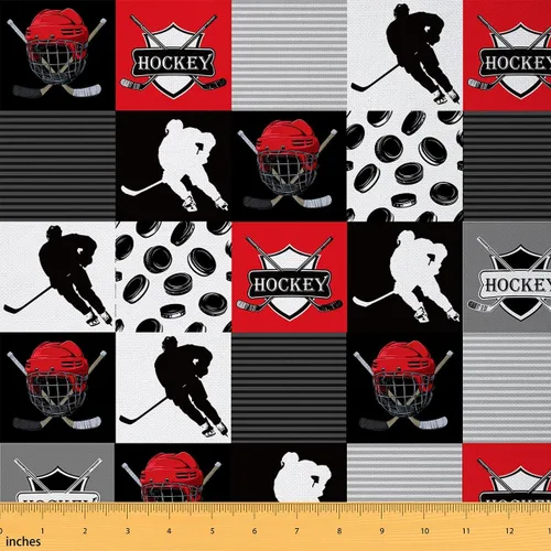 Miniatura 9 de The Yard - Tela Lacrosse de The Yard para niños y niñas, juego deportivo, decorativa, impermeable, para exteriores, tela deportiva para sillas