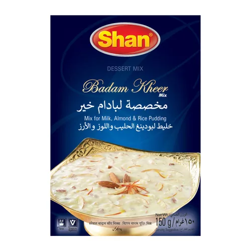 Miniatura 69 de Shan Polvo de crema de mango, 7.05 oz, postre esencial para cualquier ocasión, apto para vegetarianos, bolsa hermética en una caja (paquete de 3)