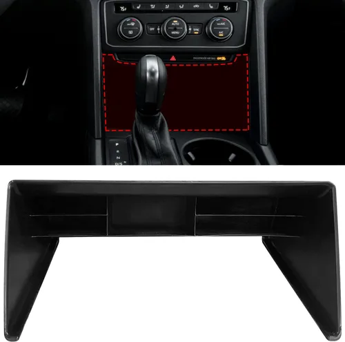 Miniatura 10 de Organizador de consola central compatible con VW Atlas y Cross Sport 2018 2019 2020 2021 2022 2023 accesorios de caja de almacenamiento