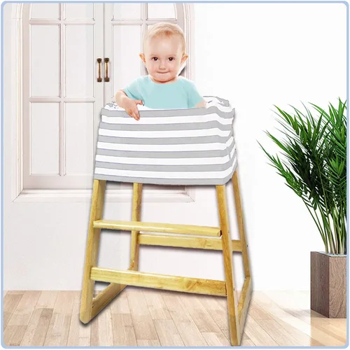 Miniatura 7 de Fundas de asiento de automóvil para bebés – Funda de lactancia multiusos, toldo para asiento de automóvil, fundas de lactancia, bufandas de Gris a