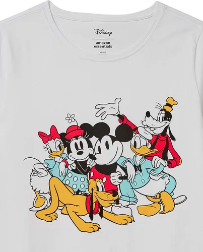Miniatura 10 de Tienda Essentials Disney Marvel Star Wars Camisetas de manga corta con cuello redondo para mujer, paquete de 2