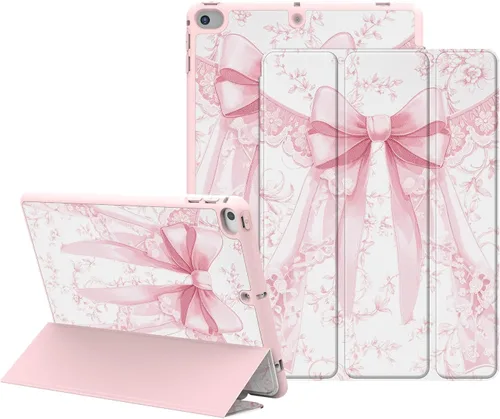 Miniatura 8 de Funda para iPad de 6ª/5ª generación de 9.7 pulgadas (2018/2017), iPad Air 2 y 1 (2014/2013), funda protectora con soporte para lápices, funda