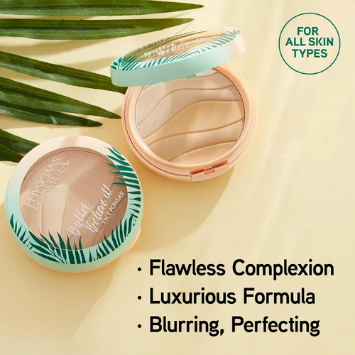 Miniatura 2 de Physicians Formula Murumuru Mantequilla ¡Créelo! Polvo prensado para rostro, cobertura construible con acabado cremoso, enriquecido con mantequillas