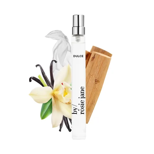 By Rosie Jane Spray de perfume de viaje (Dulce) – Perfume limpio para mujeres – Niebla corporal no tóxica con notas de vainilla cremosa, azúcar