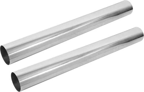 Miniatura 10 de X AUTOHAUX 2 unids recto 2 "OD 30" longitud DIY mandril tubo de escape 2 pulgadas tubo tubo T304 acero inoxidable ajuste universal