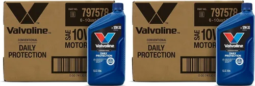 Miniatura 12 de Valvoline Protección Diaria Aceite de motor de mezcla sintética 5W-30, 1 cuarto de galón, 2 por paquete
