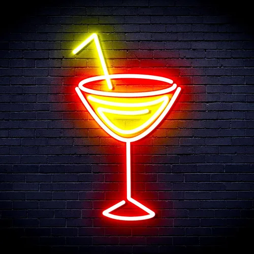 Miniatura 12 de AdvPro Seco Martini Flex Silicona LED Neon Sign - Azul - st16s32-fnu0207-b