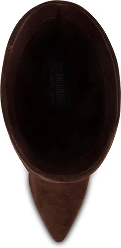Miniatura 5 de CUSHIONAIRE Botas Porsha de tacón fruncido para mujer con espuma viscoelástica, anchos disponibles, Negro