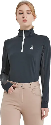 Miniatura 3 de HR Farm - Camisa de manga larga Ice Feel de secado rápido para mujer
