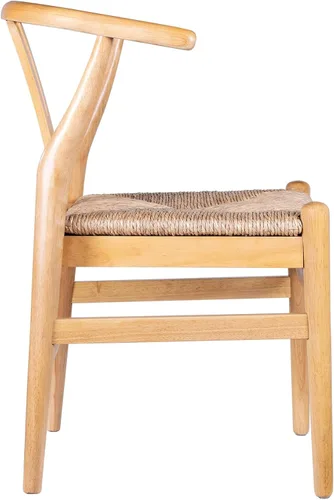 Miniatura 7 de Boraam Sillas de comedor Wishbone - Juego de 2 - Acabado natural