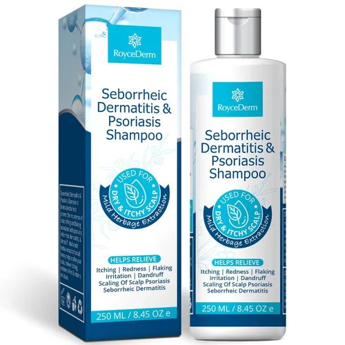 Miniatura 9 de Roycederm Acondicionador para Dermatitis Seborreica y Psoriasis: Tratamiento del Cuero Cabelludo para Foliculits, Psoriasis, Cuero Cabelludo Seco