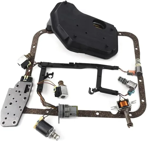 Miniatura 3 de Kit de solenoide de transmisión 4L60E con arnés compatible con GM 1993-2002, conjunto PWM