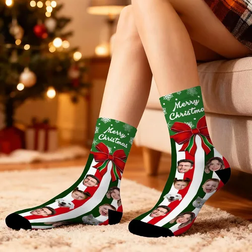 Miniatura 111 de Artsadd Calcetines personalizados para mujeres y hombres, amantes de los perros y gatos, regalos divertidos unisex personalizados