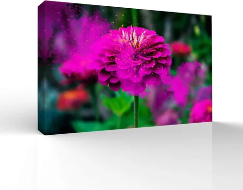 Miniatura 42 de wall26 Canvas Wall Art Beautiful Flowers Pictures Home Wall Decorations for Bedroom Living Room Paintings Canvas Prints Framed - 32x48 inches