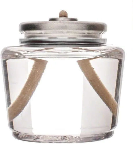 Miniatura 10 de D'light Online HD8-90 Cera líquida desechable transparente de 8 horas de vela líquida de celda de combustible, cartucho de vela de aceite líquido