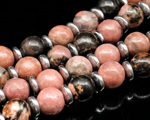 Miniatura 90 de Colgante de corazón de aventurina natural, Collar de cuentas de aventurina genuina, Collar de piedra verde, Collar de piedras preciosas, Cuentas