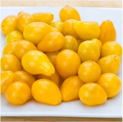 Miniatura 4 de Everwilde Farms - 50 semillas de tomate orgánicas de producción de pera amarilla - Paquete Gold Vault