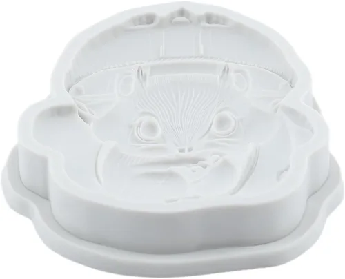Miniatura 3 de Lingzhi Moldes de silicona para fondant de ardilla para decoración de pasteles, decoración de cupcakes, chocolate, caramelo, goma de azúcar, pasta