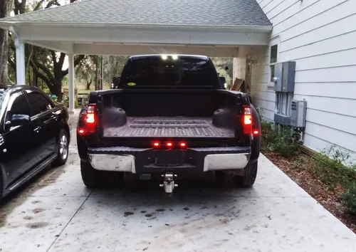 Miniatura 4 de iJDMTOY - Barra de luz LED para camiones y remolque con 3 lámparas, compatible con Ford F-150 F-250 F-350 F-450 Dodge RAM 1500 2500 3500 Chevy
