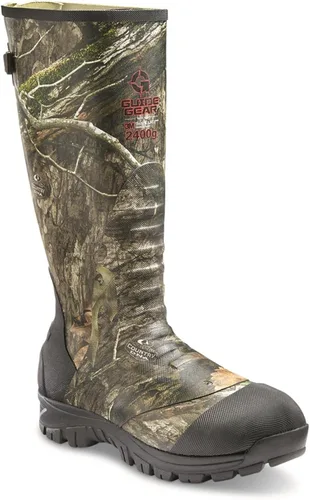 Miniatura 3 de Guide Gear Botas de caza para hombre, zapatos de lluvia de goma impermeables aislados, 84.66oz