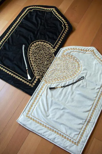 ihvan online Alfombra de oración musulmana para parejas, juego de alfombrillas de oración gruesas y acolchadas para mujeres y hombres, oraciones
