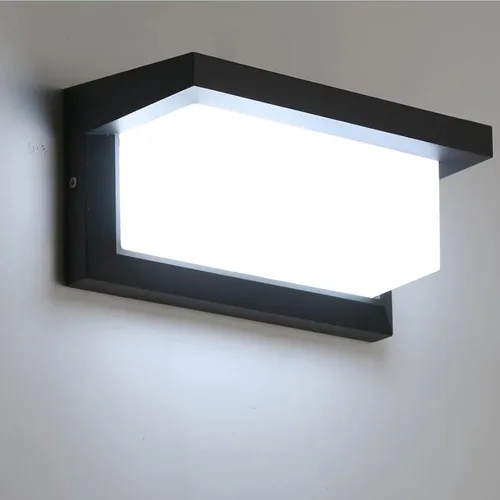 Miniatura 6 de Wrasse Luces de Porche al Aire Libre Impermeables 2000LM 20W Accesorios de Iluminación Exterior Moderna Blanco Neutro 6500K Luz de Pared al Aire