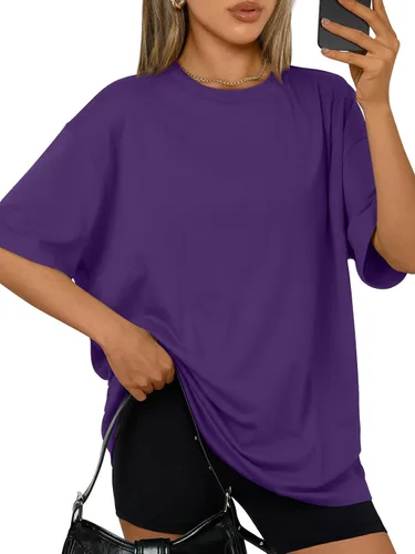 Miniatura 50 de Trendy Queen - Camisetas de entrenamiento de moda para mujer, camisetas atléticas de manga corta para verano y primavera, disponibles en tallas