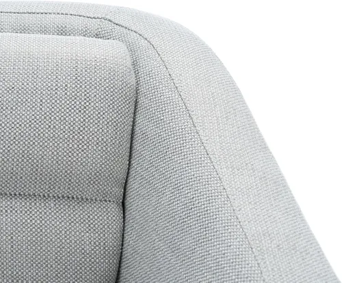 Miniatura 4 de SAFAVIEH Couture Home Collection Belladonna SFV4525A - Sofá biplaza tapizado de mediados de siglo, color gris claro, para sala de estar, dormitorio