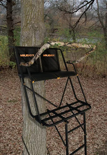 Miniatura 4 de Muddy Maxim - Escalera para 2 hombres, color negro
