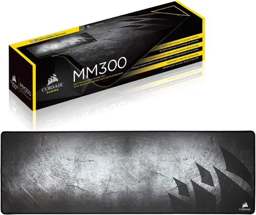 Miniatura 7 de Corsair MM300 - Alfombrilla de ratón para juegos de tela antidesgaste - Alfombrilla de ratón de alto rendimiento optimizada para sensores de juego