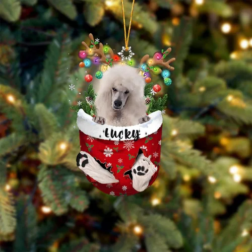 Miniatura 81 de Adorno de Navidad personalizado para perro Airedale Terrier en bolsillo de nieve, adorno para árbol de Navidad, idea de regalo para amantes