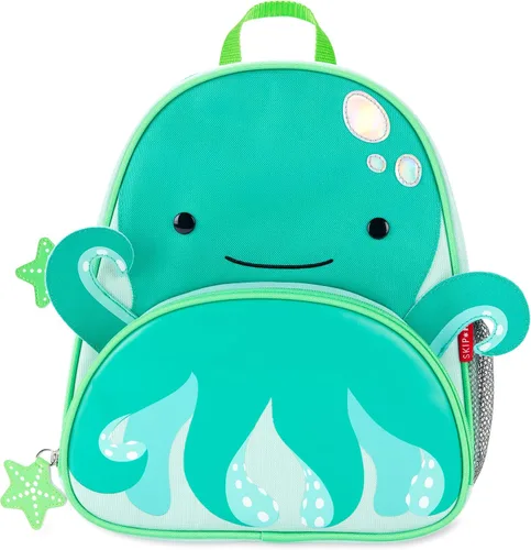 Miniatura 55 de Skip Hop - Mochila para preescolar, colección Zoo, para niños pequeños de 3 a 4 años, diseño de llama