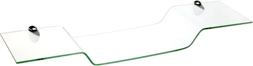 Miniatura 3 de Spancraft Glass Eagle8x32-Latón Eagle Bent Estante de cristal, soporte de latón, 8" x 32