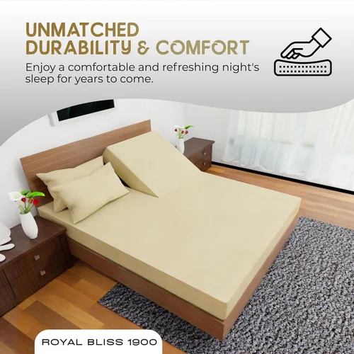 Miniatura 7 de Top Split Flex Head - Juego de Sábanas Tamaño King - Sábanas de Cama de Calidad Egipcia Ultra-Suaves Doble Cepillado Bolsillos Profundos
