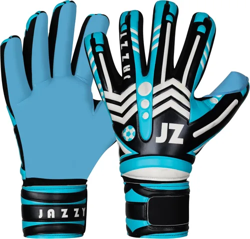 Miniatura 9 de Guantes de portero de fútbol profesional para adultos jóvenes, guantes de portero con protección extraíble para los dedos, transpirables, agarre