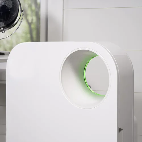 Miniatura 13 de OVAL AIR AIR1000A - Purificador de aire H13 True HEPA 5 en 1 de 3 etapas para alérgenos, polvo, mascotas, alergias, olor, humo, polen, habitaciones