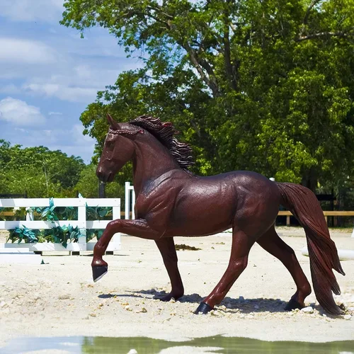 Miniatura 4 de Safari Ltd. Figura de caballo caminante de Tennessee – Figura realista de 5.25 pulgadas – Juguete educativo para niños, niñas y niños a partir de 3