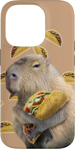 Miniatura 17 de Capybara Capybaras Eating Taco - Carcasa para iPhone 17