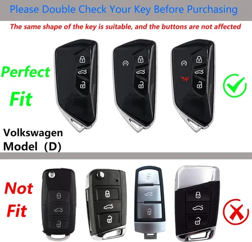Miniatura 35 de Funda para llavero BMW con llavero, fibra de carbono real, protección de aleación de zinc, compatible con BMW 1 3 4 5 6 7 Series X1 X3 X4 M5 M6 GT3