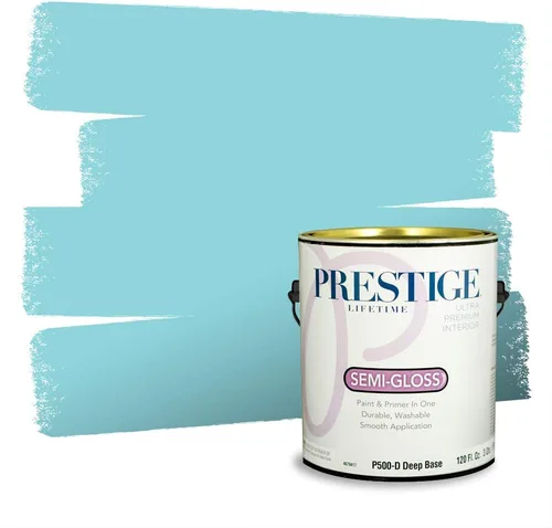 Miniatura 850 de Pintura Exterior + imprimación PRESTIGE, todo-en-uno, 1 galón, acabado mate, color comparable al Valspar* Royal Gray* VS151-Gris real