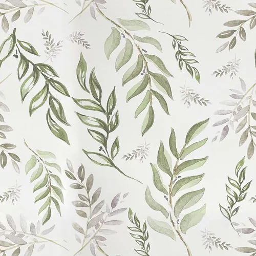Miniatura 16 de Papel tapiz de hojas para despegar y pegar, papel de contacto con hojas de plantas verde oliva/beige, papel de pared botánico vintage, autoadhesivo