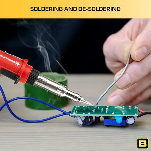 Miniatura 9 de BSG-668 - Soldador de butano de alta calidad, portátil, inalámbrico, ajustable, micro soldadura para electrónica, joyería, soldadura y soldadura Rojo