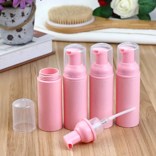 Miniatura 6 de Paquete de 35 botellas de bomba de espuma de 2 onzas, botellas de viaje transparentes recargables de 0.1 fl oz para jabón de manos, champú