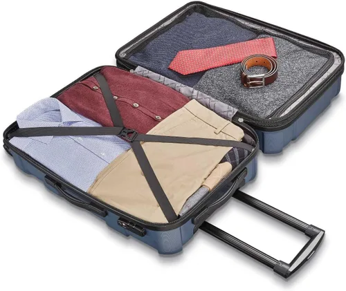 Miniatura 3 de Samsonite - Maleta rígida expandible Centric con ruedas giratorias, Azul (Blue Slate)), 102690-1101