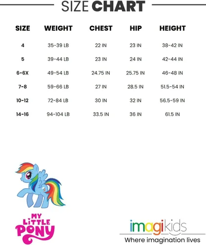 Miniatura 7 de My Little Pony Rainbow Dash - Sudadera con capucha de rizo francés para niñas pequeñas y grandes
