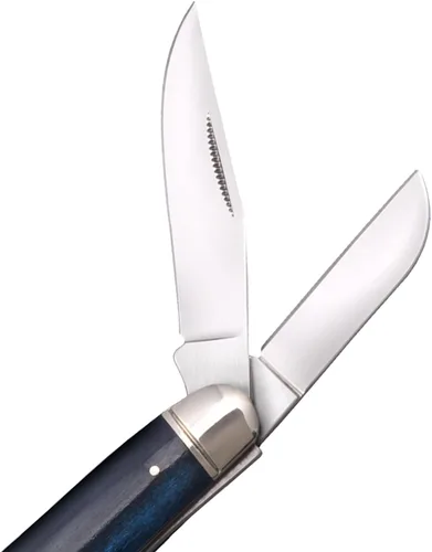 Miniatura 4 de COLD STEEL Gentlemen's Stockman Versatile Practical Durable Compact Pocket Folding Knife - 3 Blades; Bone Handle; Slip Joint Lock