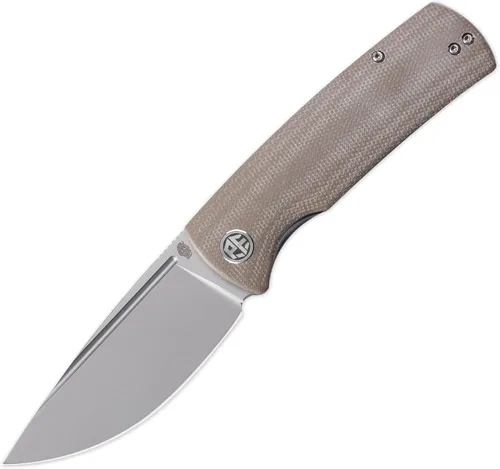 Miniatura 6 de Petrified fish PFP01, cuchillo plegable Beluga, acero k110, mango G10, abatible frontal, para exterior, camping, supervivencia, caza, herramienta